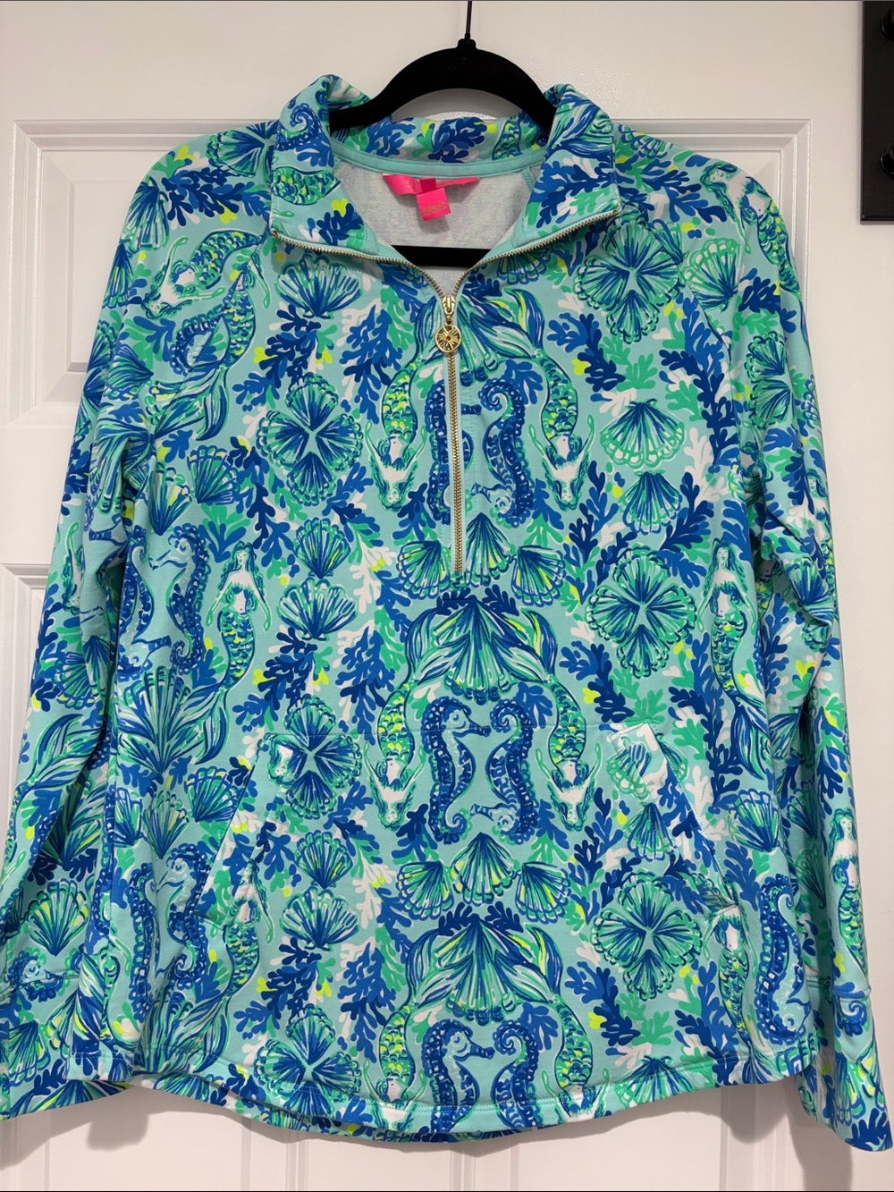 Lilly Pulitzer Skipper Popover Qtr Zip